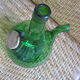Blown glass carafe with spout