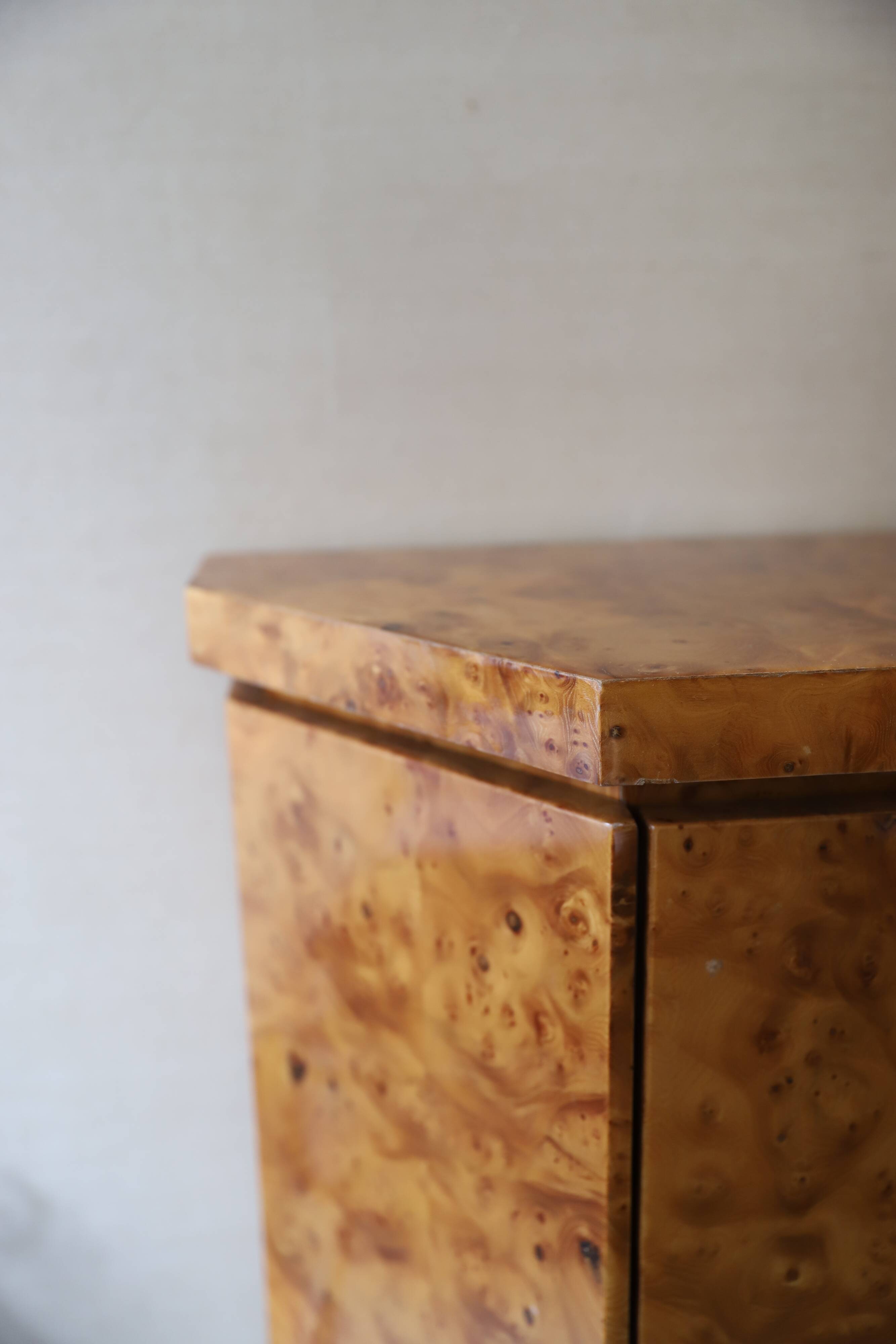 Art Deco sideboard in elm burl