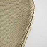 Lloyd Loom Studio style chair with drawer