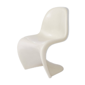 Vintage White Panton Chair by Verner Panton for Herman Miller, 1972