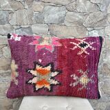 Beautiful vintage Berber Kilim cushion from Morocco