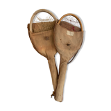 Pair of vintage tennis rackets