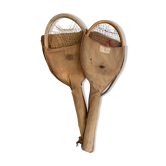 Pair of vintage tennis rackets