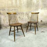 Pair of vintage Scandinavian chairs.
