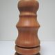 Lamp foot XL solid wood veined turned vintage