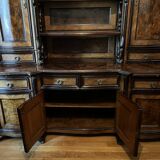 Vaisselier à boiserie ancien 19ème siècle