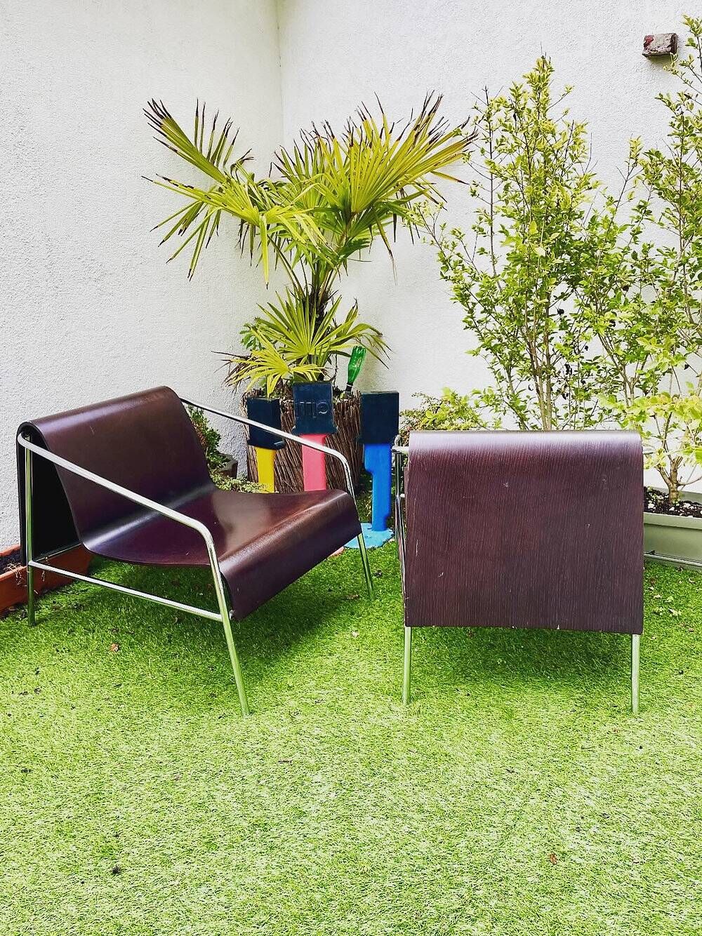 Stackable Milan Paris armchair by Artelano, designed by Lissoni & Partners.