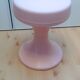 Powder pink / vintage 60s-70s tam tam stool