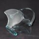 Basket-shaped glass basket