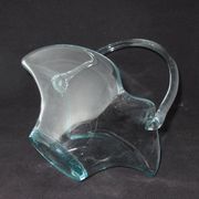 Corbeille en verre forme panier