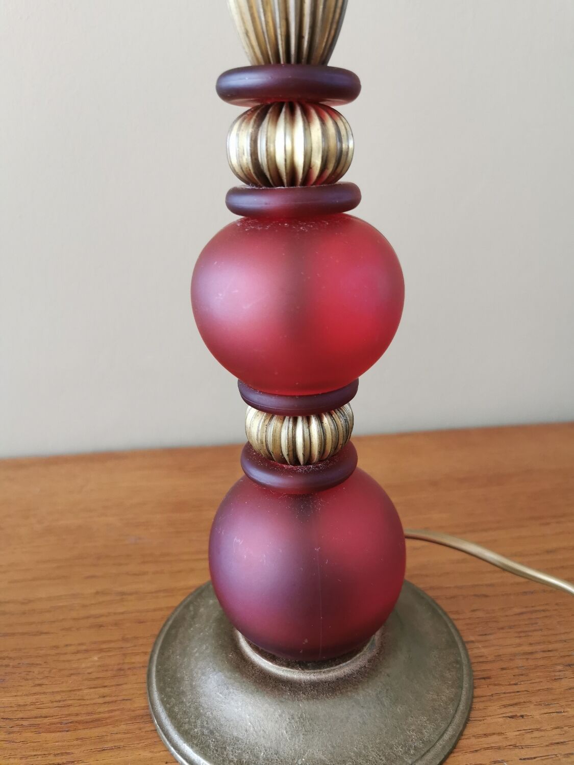 Pair of vintage lamp bases by Julie Prisca