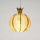 Petit Vintage pineapple pendant chandelier by Emil Stejnar for Rupert Nikoll