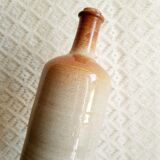 Vintage Mongolfier stoneware brandy bottle