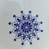 Old man's faïence plate