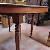 Mahogany round table
