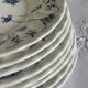 8 English dinner plates