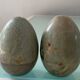 Vintage salt and pepper marble egg