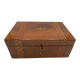 Writing Casket Box in Walnut with Inlays, England, Late 19th Century