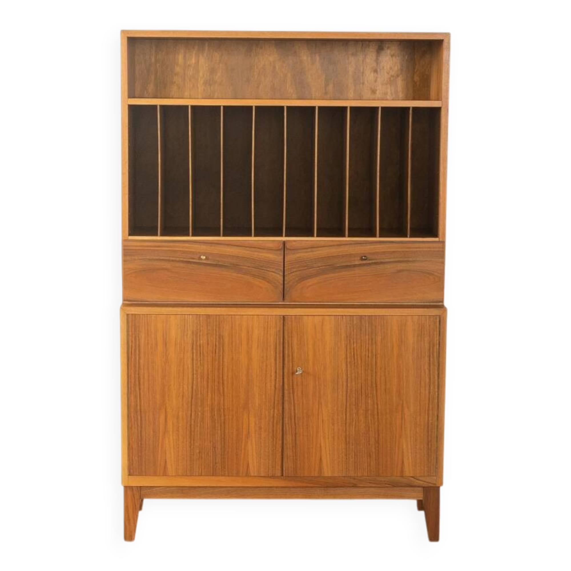 Rare two-piece chest of drawers type 9aF by Georg Satink for WK Möbel, 1950s