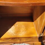 Paire de chevets bois année 50