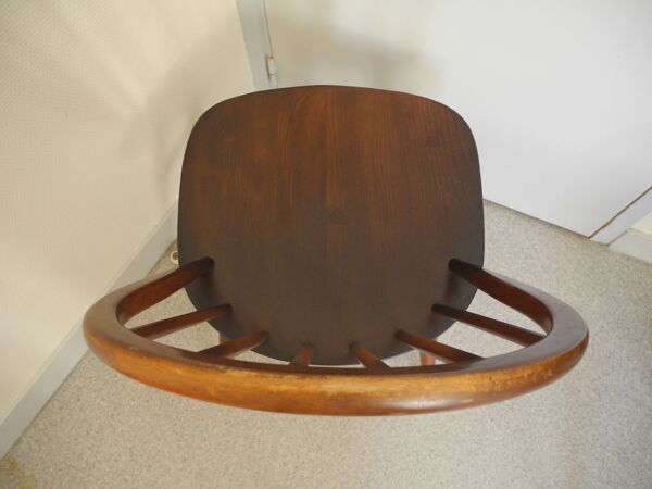paire chaises Ercol Windsor BSHG 1960 2056 déco vintage dining chairs 60s