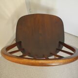 pair of Ercol Windsor BSHG 1960 2056 vintage decor dining chairs 60s