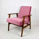 Fauteuil Renard Rose Vintage, 1970s