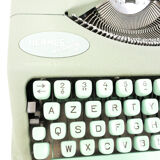 Hermes Baby green lime typewritter revised new ribbon