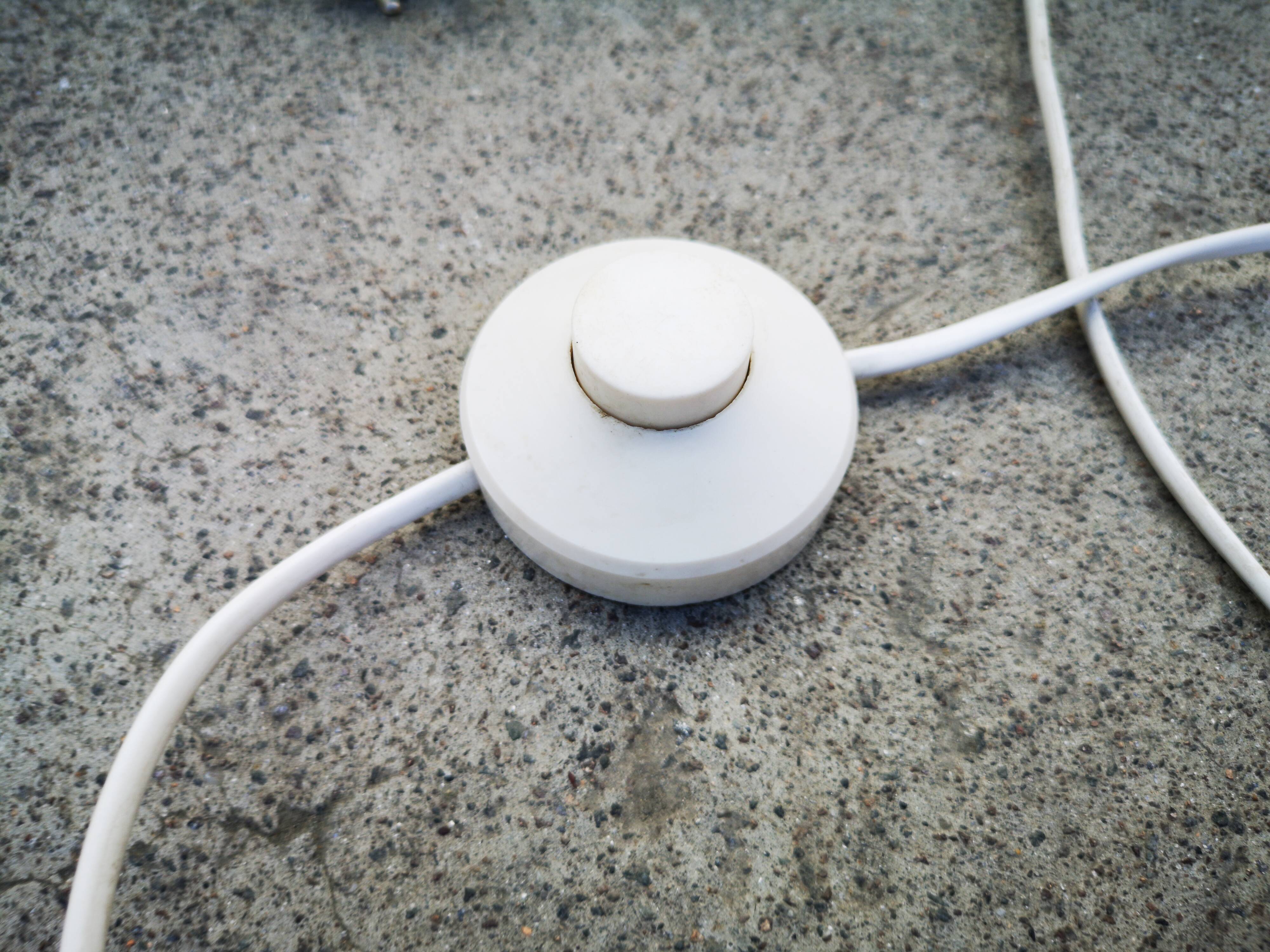 Seventies arc lamppost