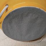 Kostka crackle glazed ceramic lamp base, h: 38 cm, vintage