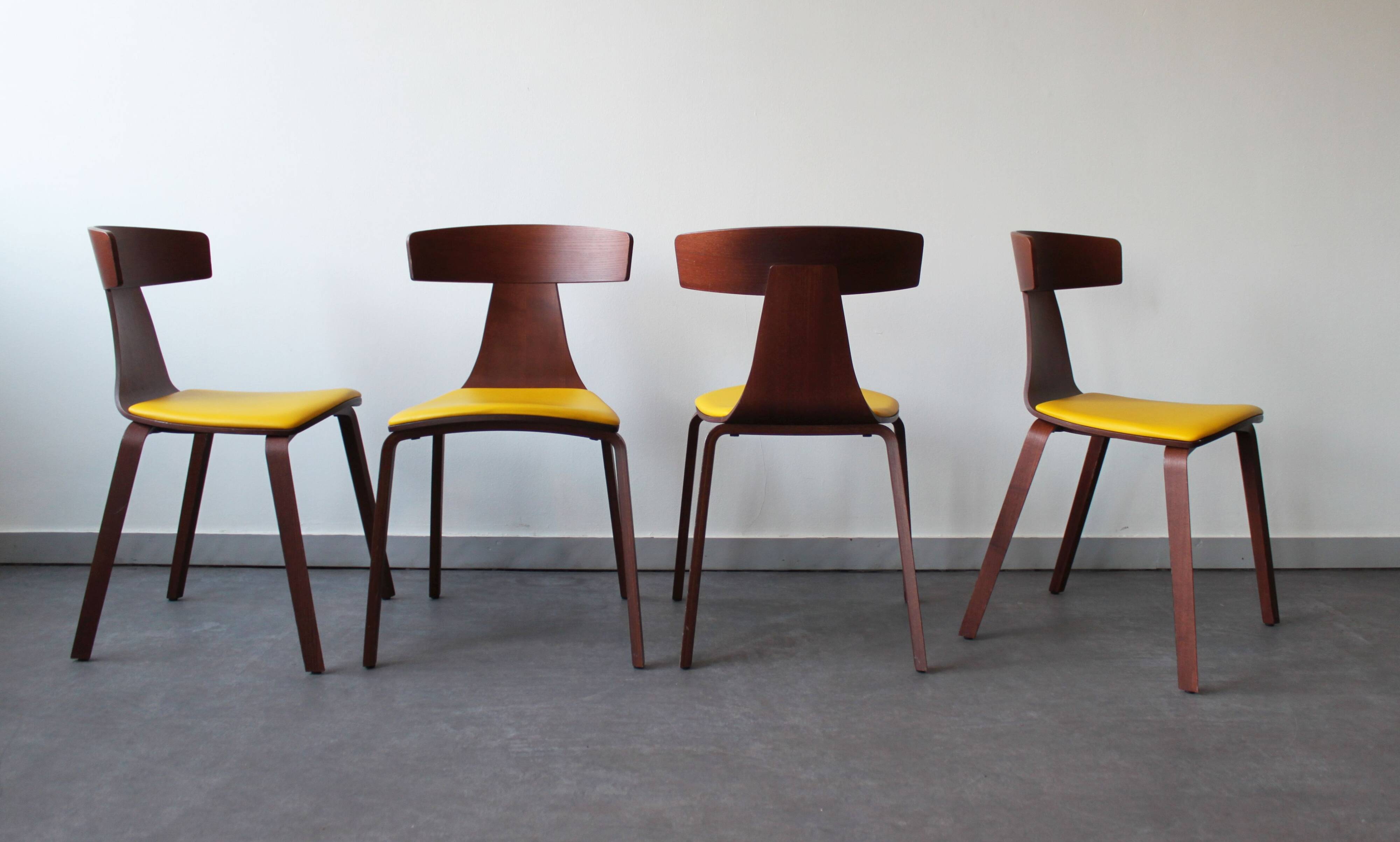 Set of 4 Remo chairs by Konstantin Grcic for Plank, Italy, 2017.