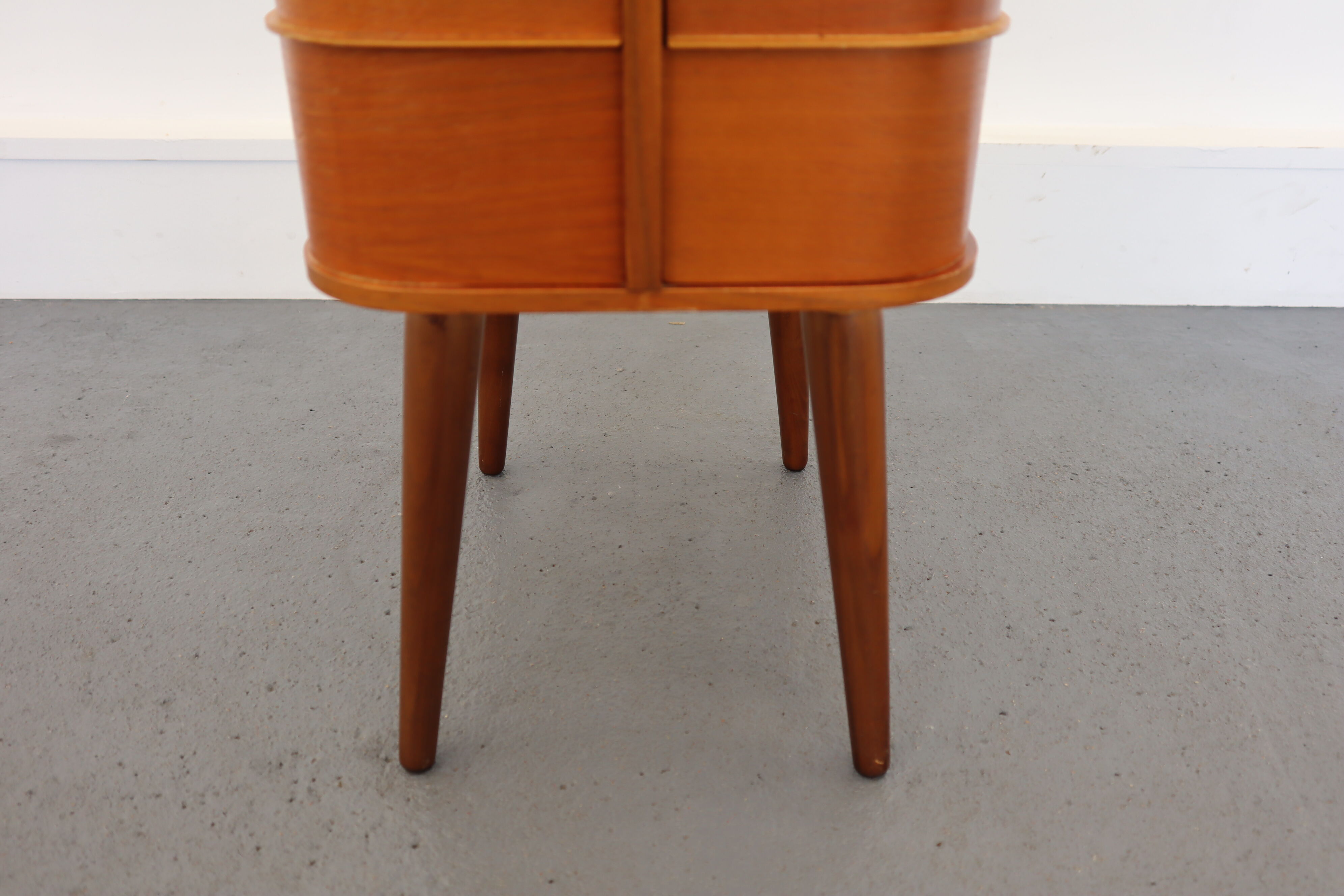 Wooden Sewing Cabinet, 1960s