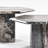 Marble nesting coffee tables