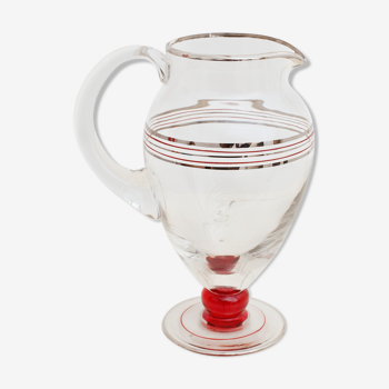 Carafe with mirror and red lisers