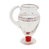 Carafe with mirror and red lisers