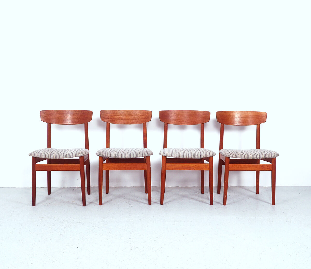 Danish Teak Dining Chairs from Viborg Stolefabrik, 1960s