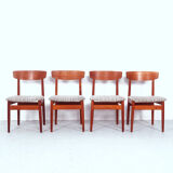 Danish Teak Dining Chairs from Viborg Stolefabrik, 1960s