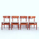 Danish Teak Dining Chairs from Viborg Stolefabrik, 1960s