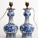 Delft ceramic lamps