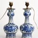 Delft ceramic lamps