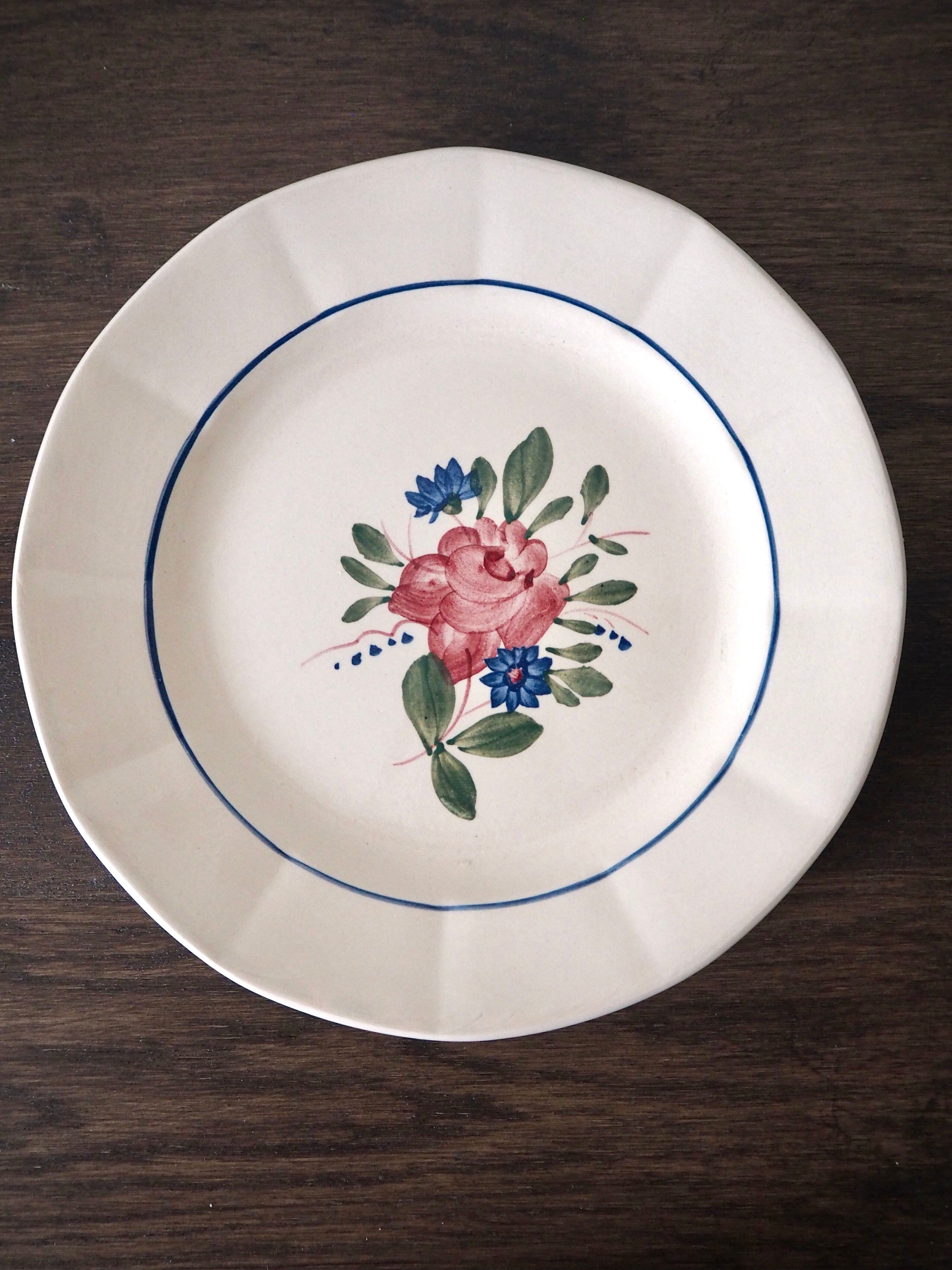 Set of 6 dessert plates Digoin 9177