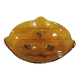Vintage amber dish