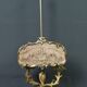 Chandelier with a gilded bronze shade, Louis XV style – Mid 19th century