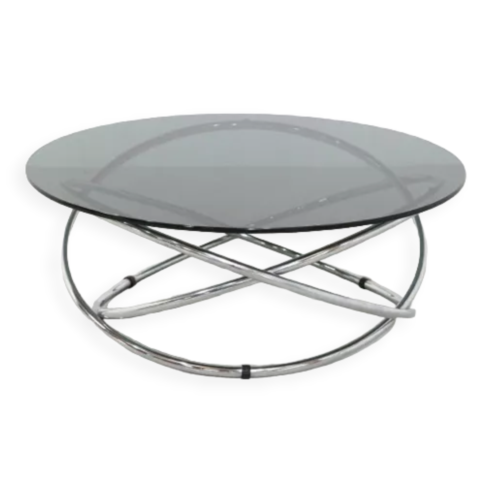 Smoked glass coffee table