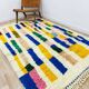 Handcrafted Moroccan rug decorated 200cm x 300cm