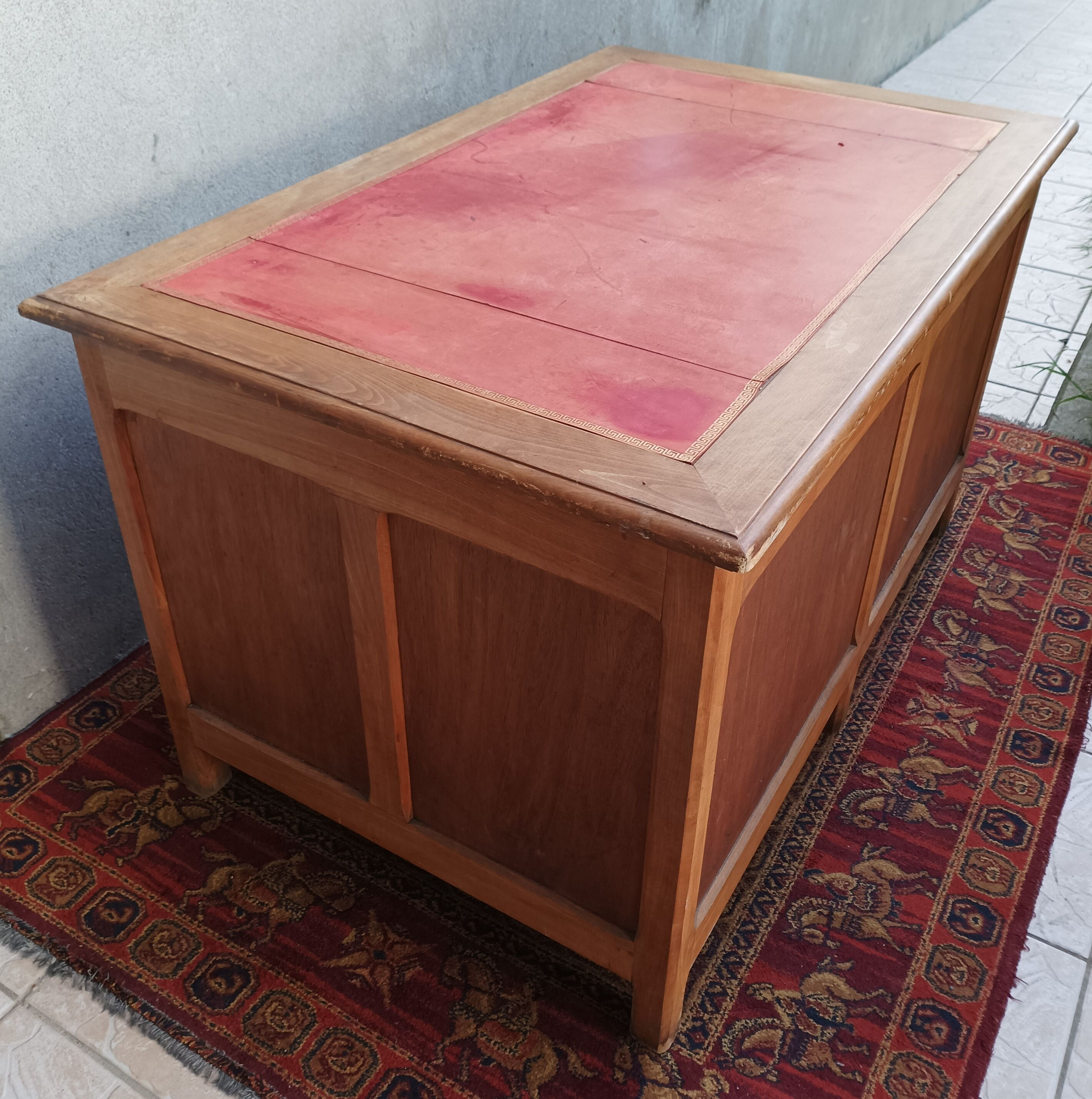 Vintage beech desk