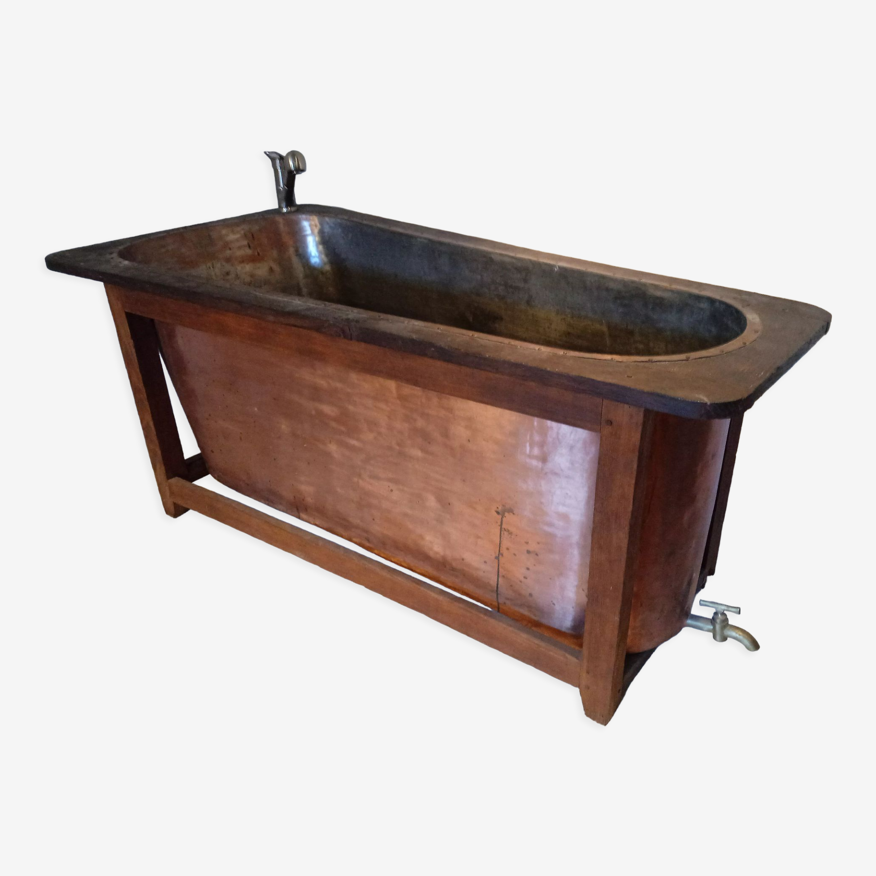 Baignoire ancienne en cuivre | Selency