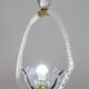 Petite Art Deco Pendant Chandelier by Ercole Barovier, 1940s
