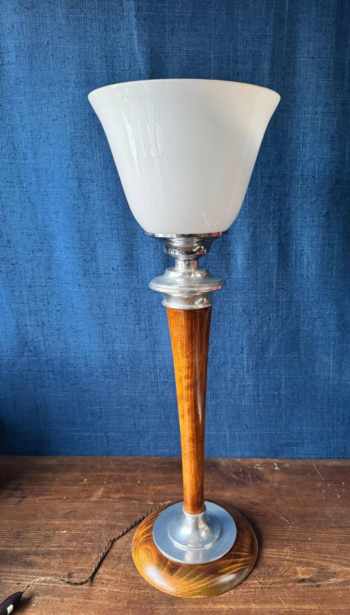 Large Art Deco Mazda lamp. 1930s.