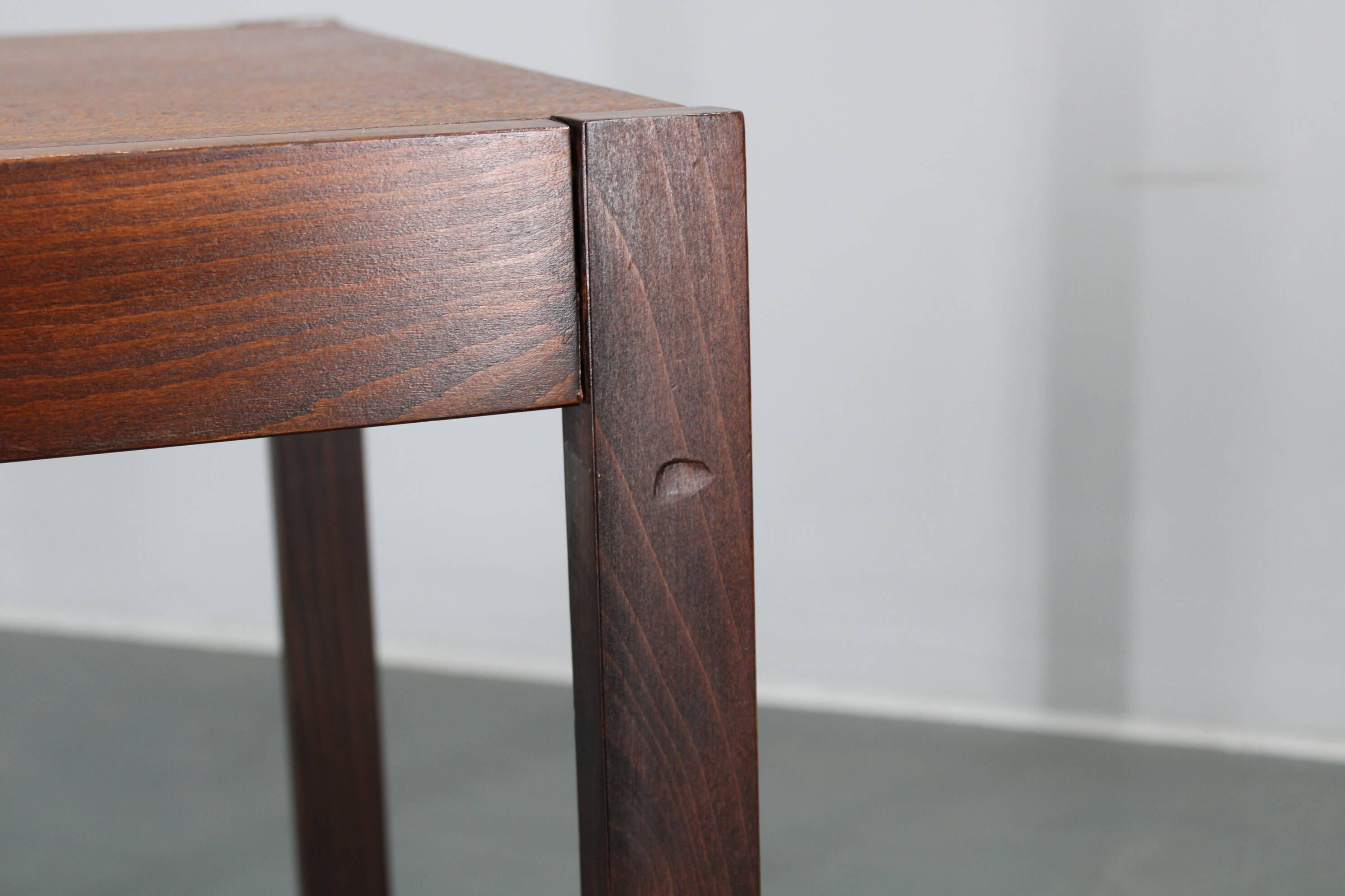 1960s Set of Two Square Side/Coffee Wooden Tables , Denmark